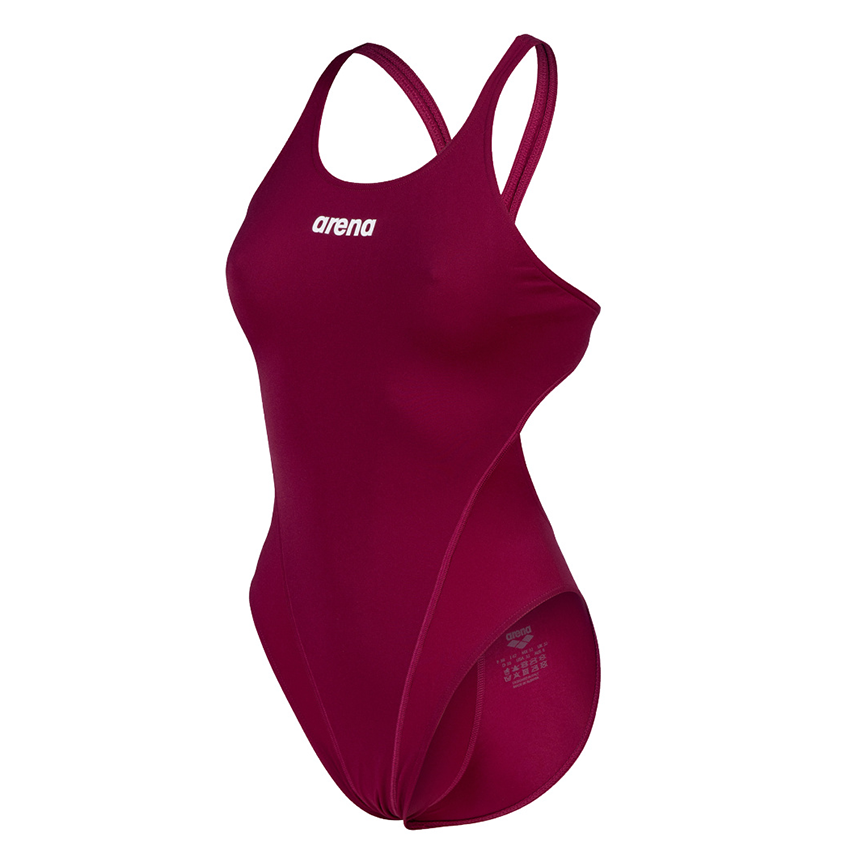 Arena Team Solid Tech Swimsuit - Red Fandango