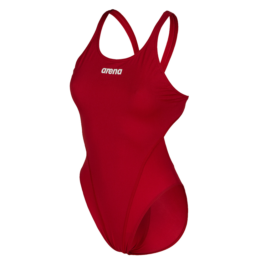 Arena Team Solid Tech Red Swimsuit