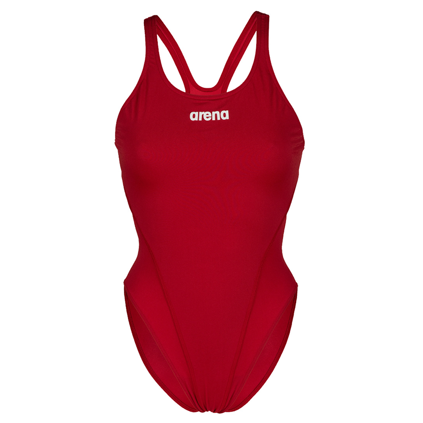 Arena Team Solid Tech Red Swimsuit