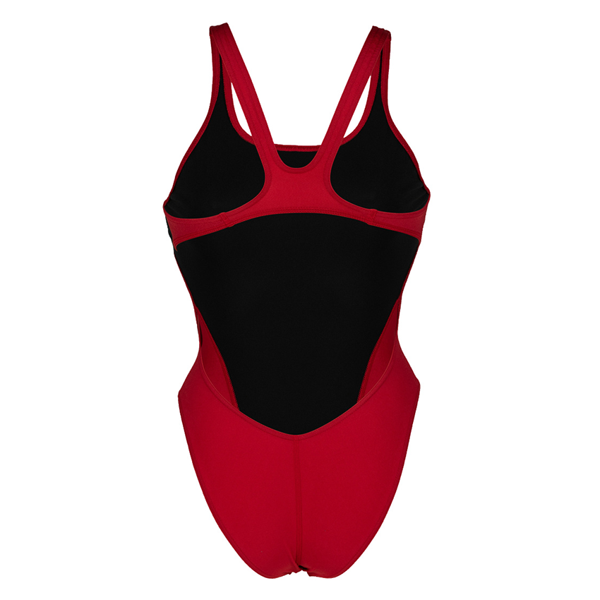 Arena Team Solid Tech Red Swimsuit