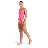 Arena Team Solid Tech Pink Swimsuit