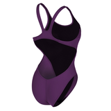 Arena Team Solid Tech Plum Swimsuit