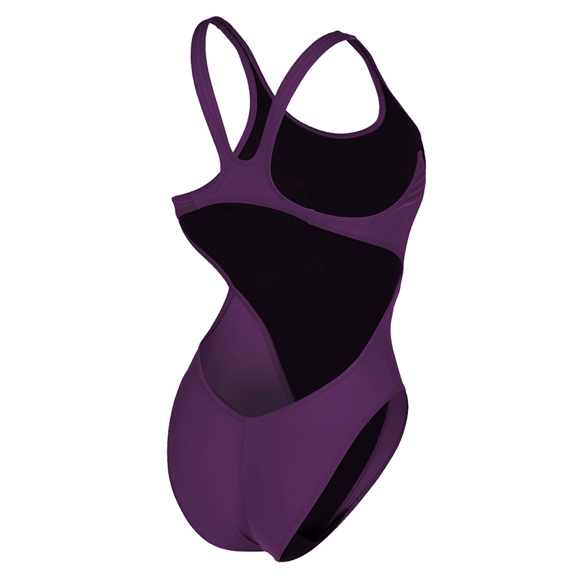 Arena Team Solid Tech Plum Swimsuit