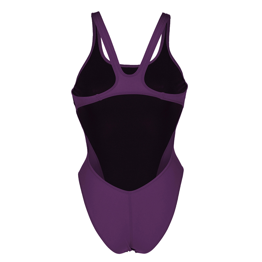 Arena Team Solid Tech Plum Swimsuit