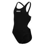 Arena Tech Solid Girls Swimsuit - Black