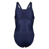 Arena Tech Solid Girls Swimsuit - Navy