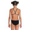 Arena Challenge Solid Girls Swimsuit - Black
