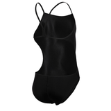Arena Challenge Solid Girls Swimsuit - Black