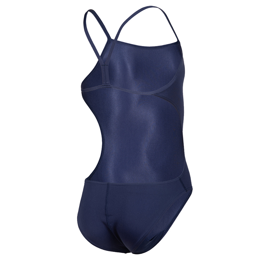 Arena Challenge Solid Girls Swimsuit - Navy