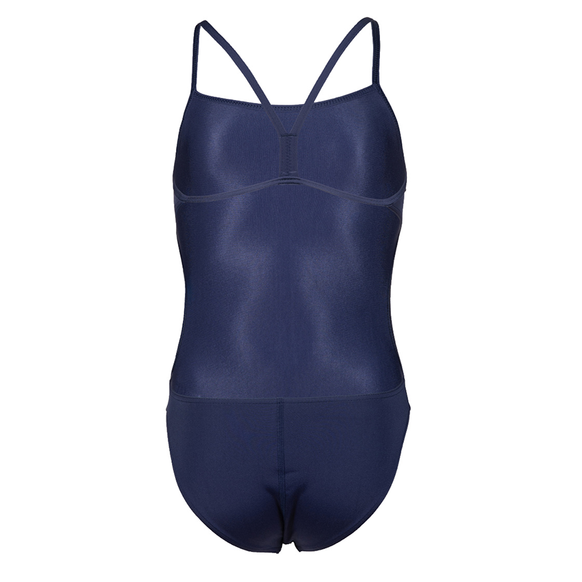 Arena Challenge Solid Girls Swimsuit - Navy