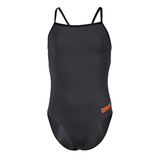 Arena Challenge Solid Girls Swimsuit - Grey