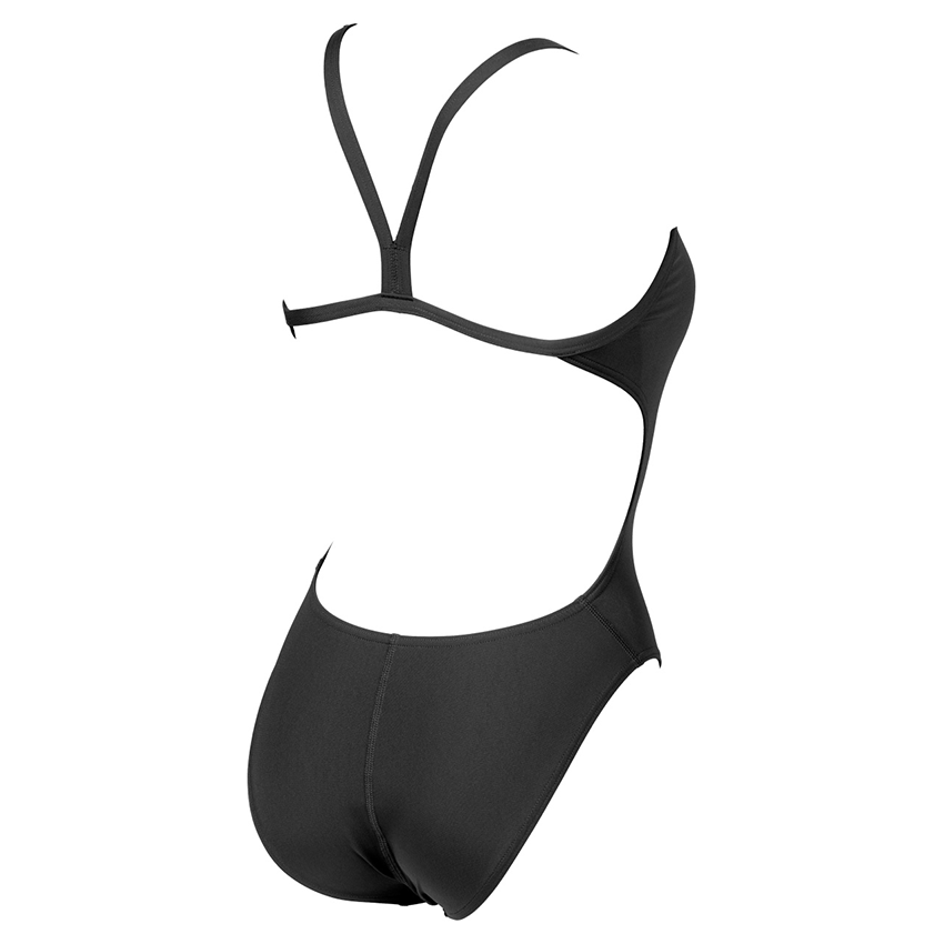 Arena Team Solid Challenge Black Swimsuit