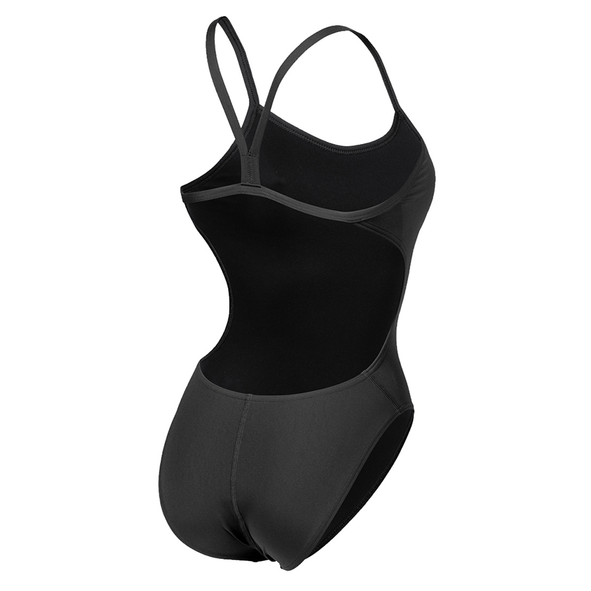 Arena Team Solid Challenge Black Swimsuit
