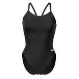 Arena Team Solid Challenge Black Swimsuit