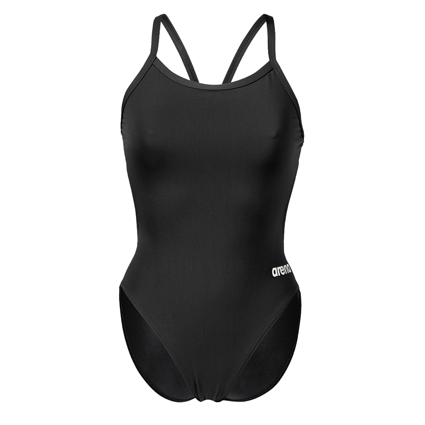 Arena Team Solid Challenge Black Swimsuit