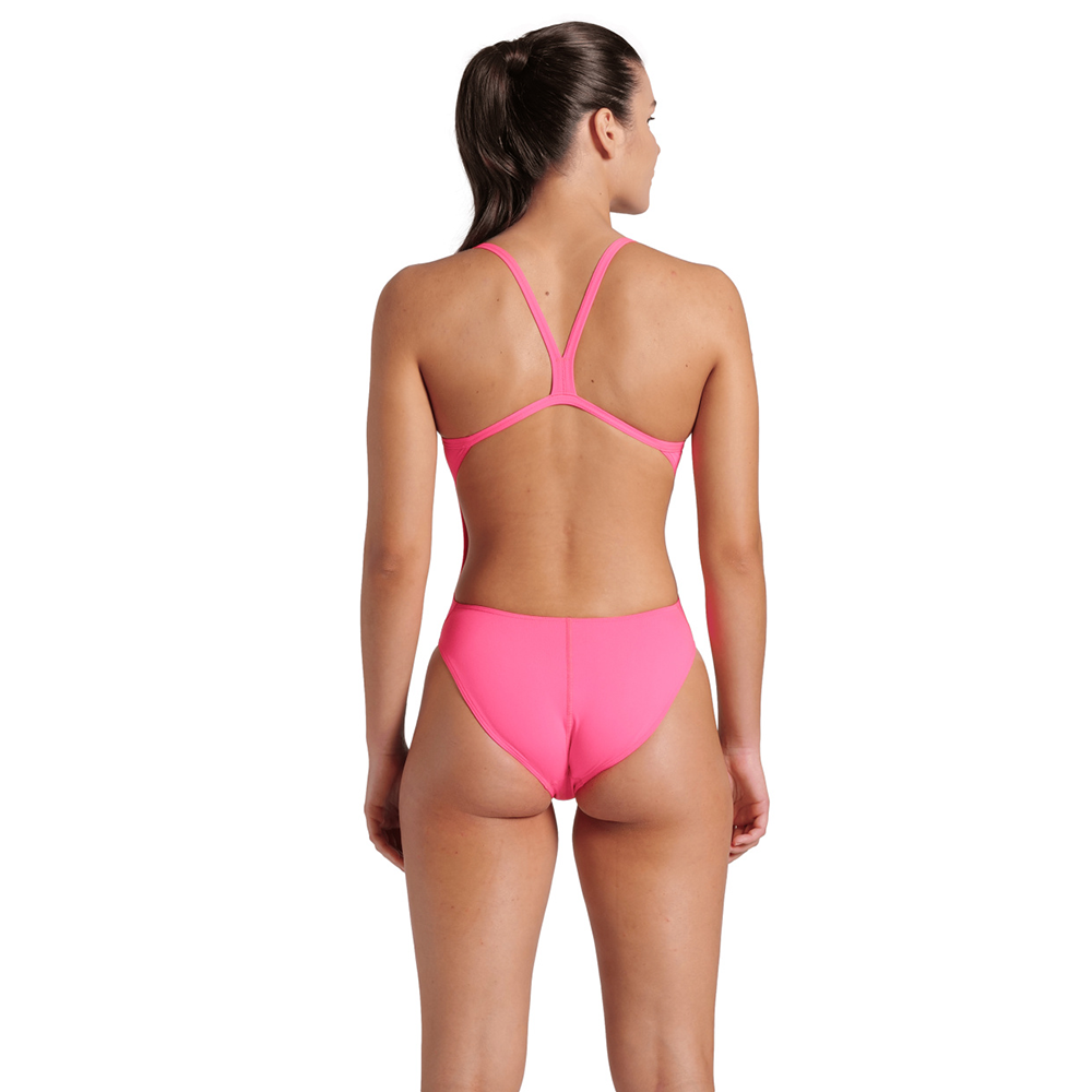 Arena Team Solid Challenge Pink Swimsuit