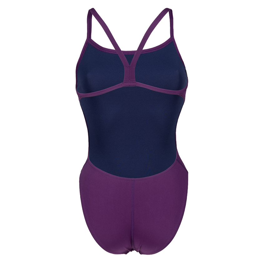 Arena Team Solid Challenge Plum Swimsuit