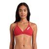 Arena Team Red Bikini Swim Top
