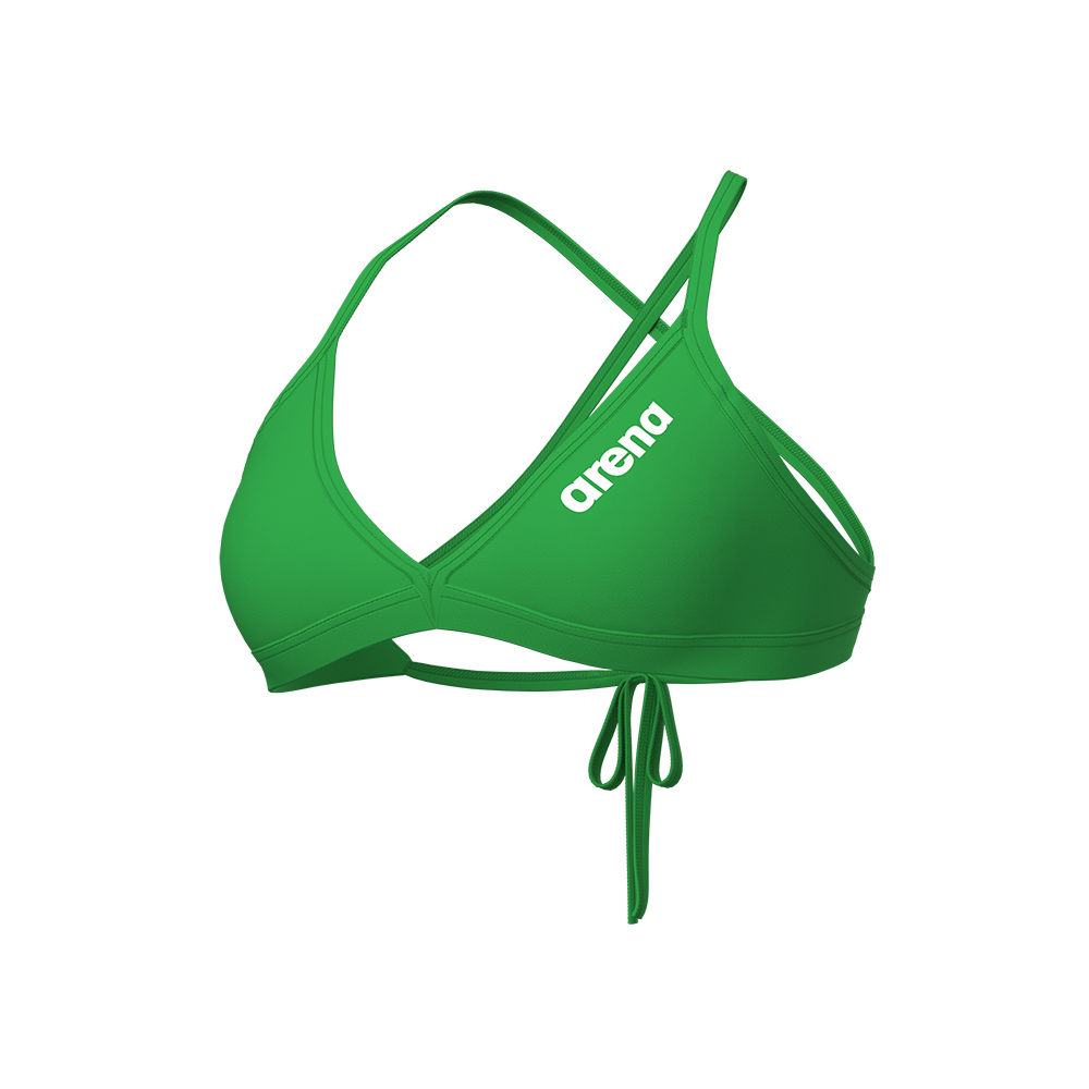 Arena Team Green Bikini Swim Top
