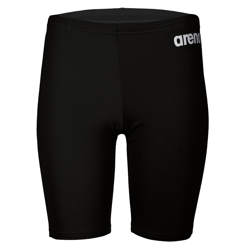 Arena Boy's Team Solid Jammer - Black
