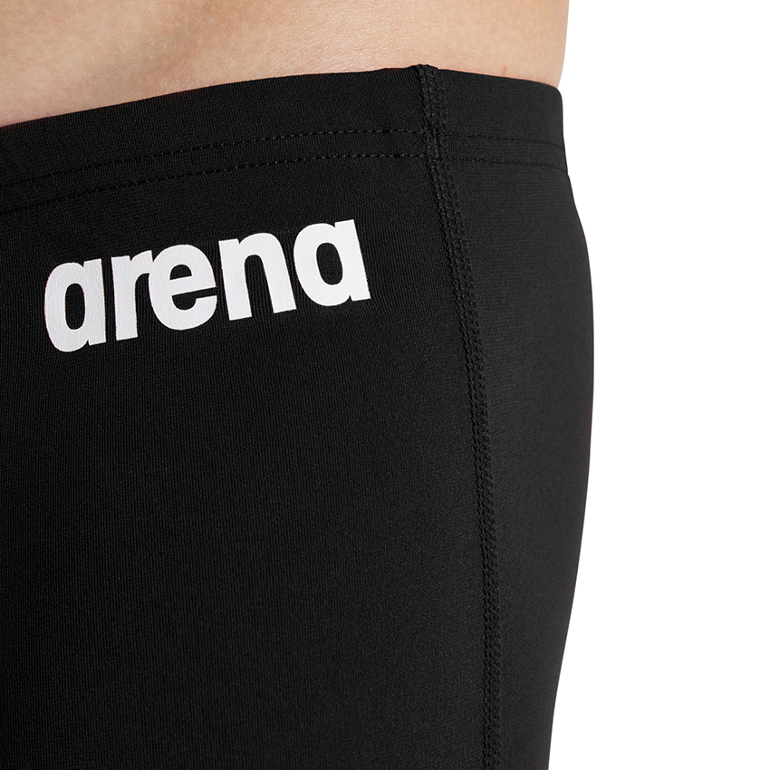Arena Boy's Team Solid Jammer - Black