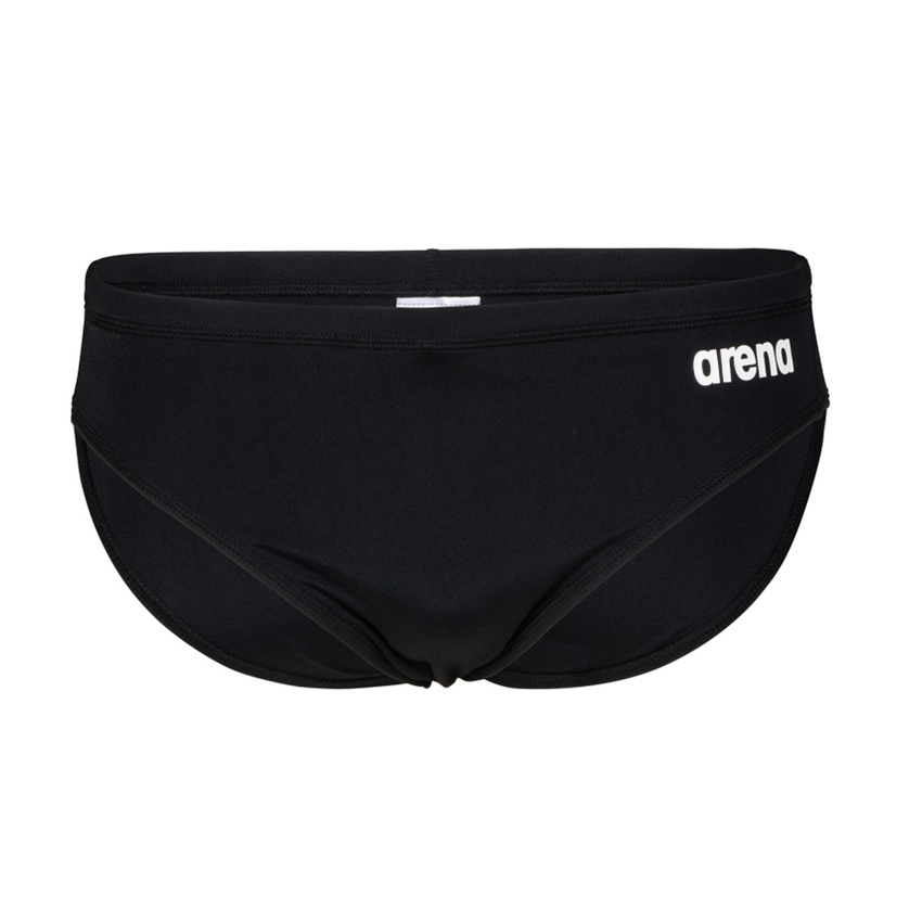Arena Team Solid Black Brief