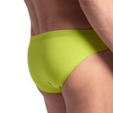 Arena Team Solid Soft Green Brief