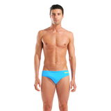 Arena Team Solid Turquoise Swim Brief front view