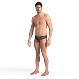 Arena Team Solid Dark Sage Brief