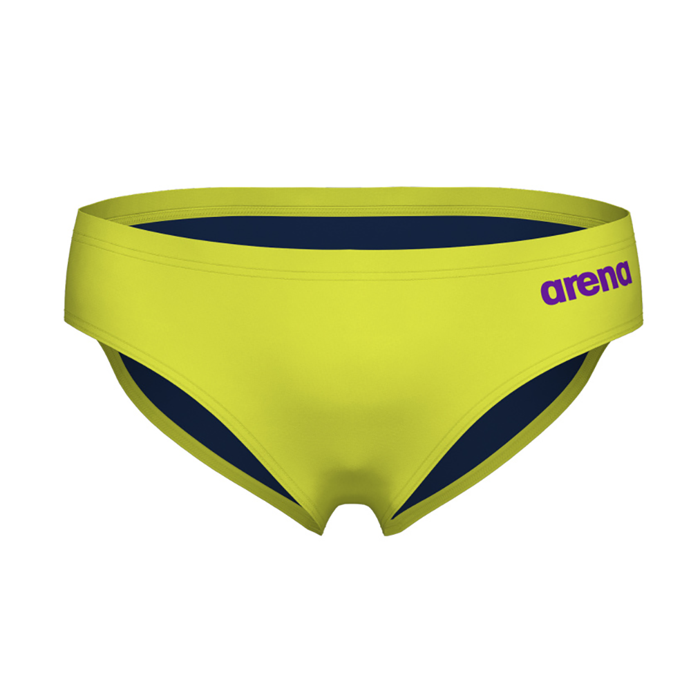 Arena Team Solid Soft Green Brief