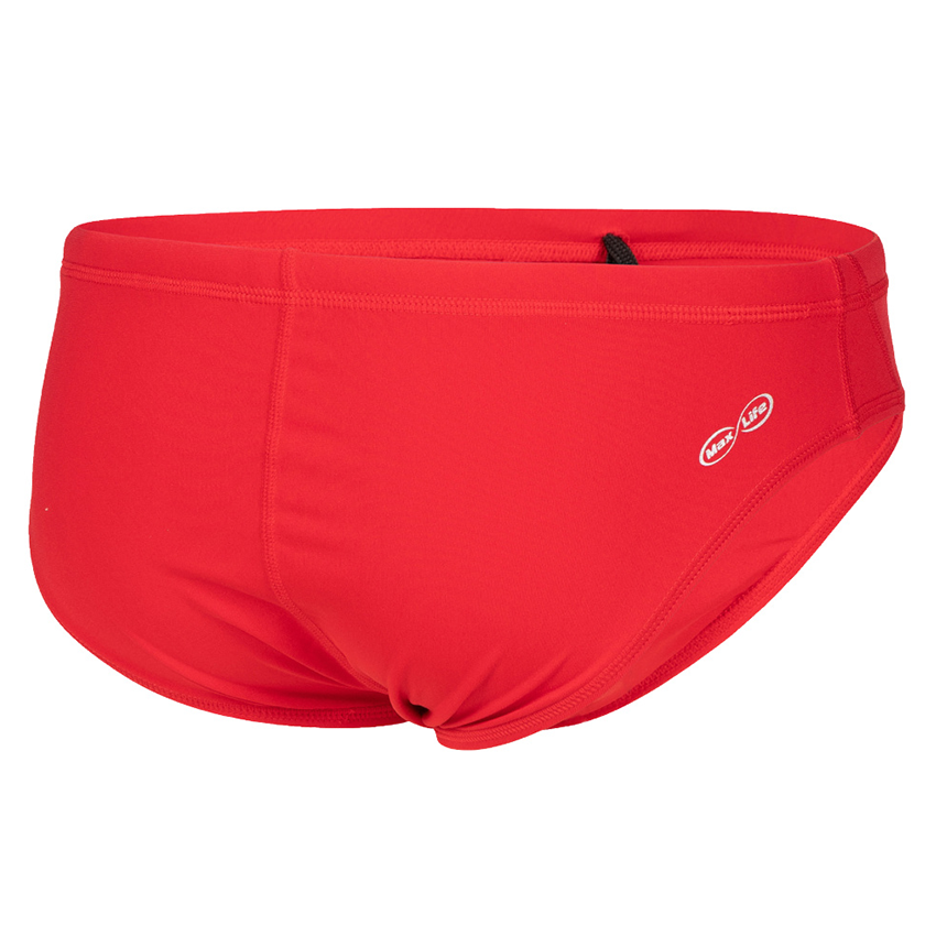Arena Boy's Team Solid Brief - Red