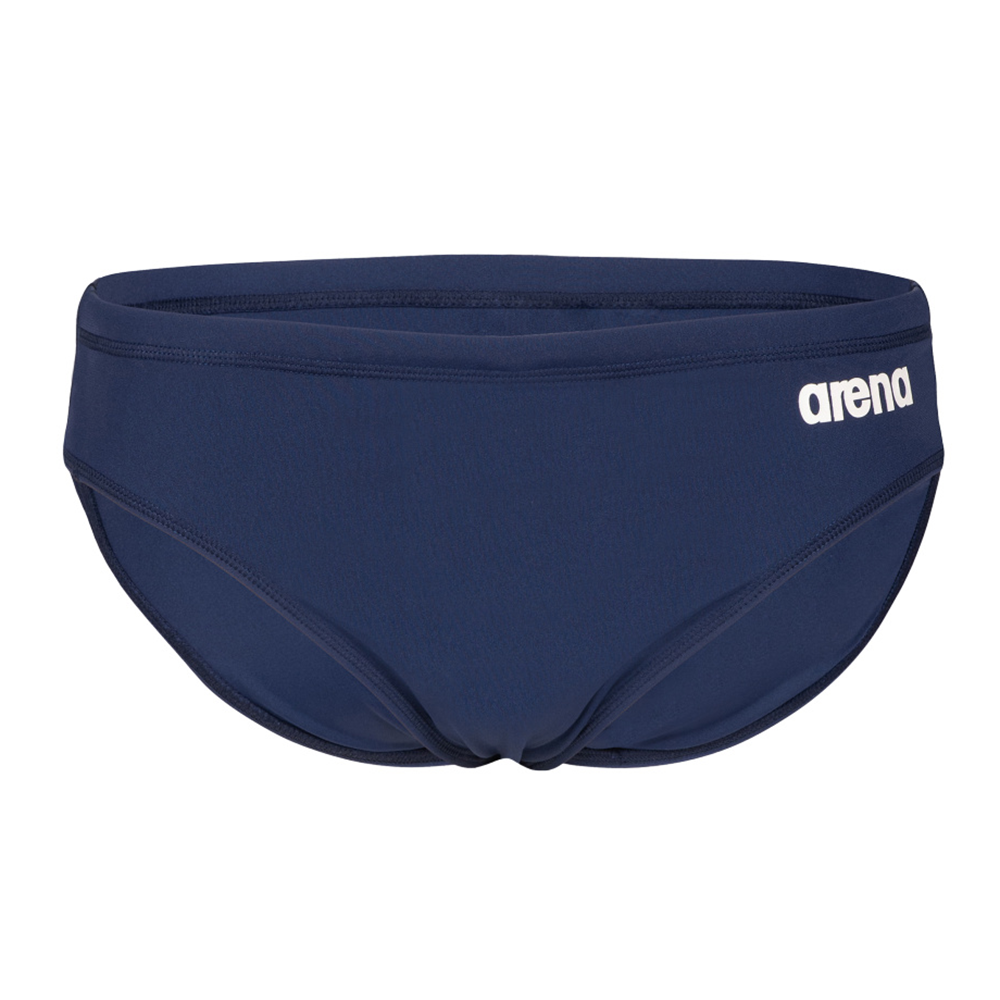 Arena Boy's Team Solid Brief - Navy
