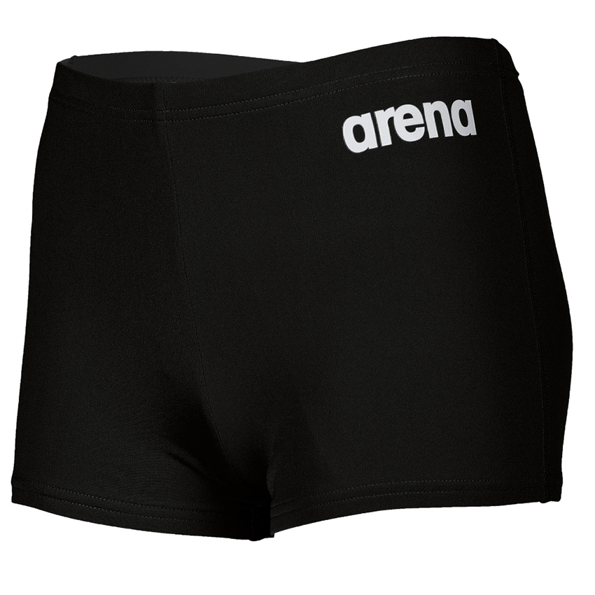 Arena Boy's Team Solid Short - Black