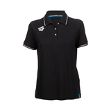 Arena Women's Cotton Polo Shirt - Black