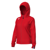 Arena Women's Hooded Jacket - Red