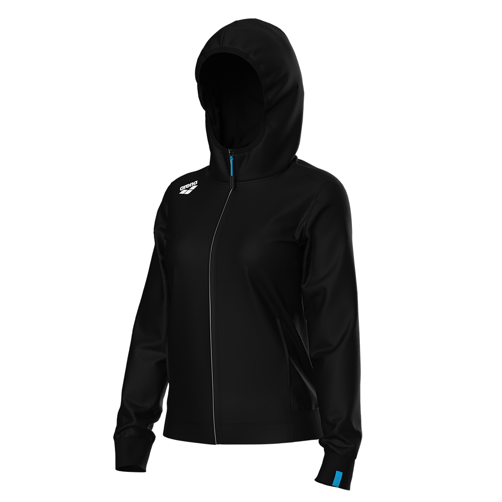Arena Women's Hooded Jacket - Black