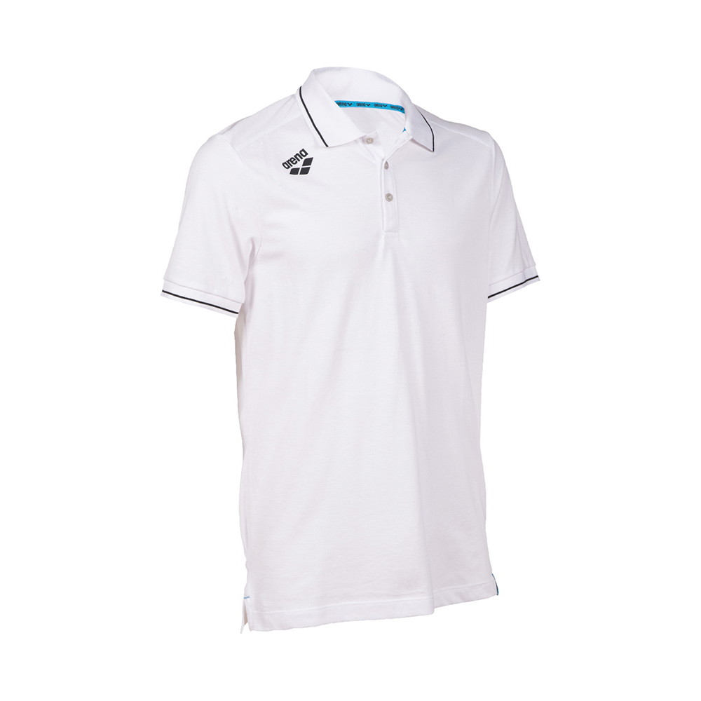 Arena Cotton Polo Shirt - White