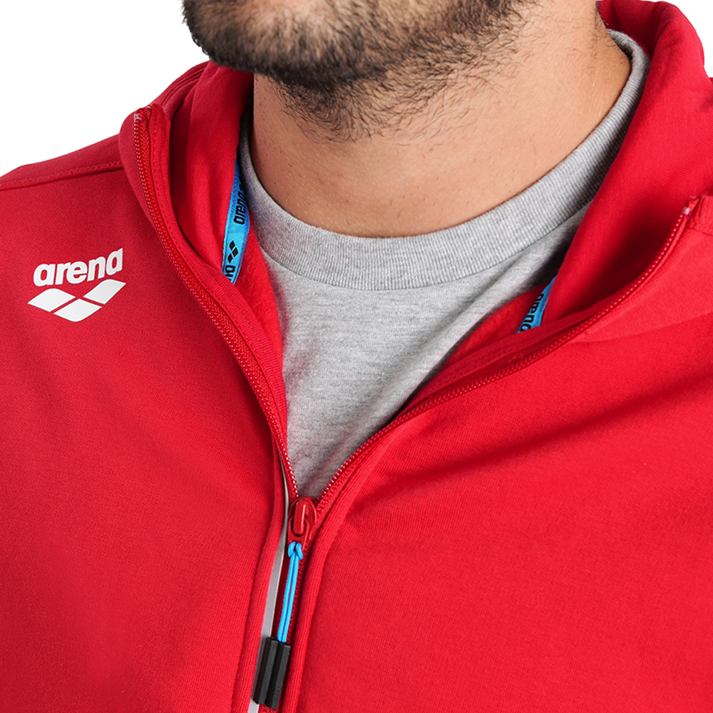 Arena Hooded Jacket - Red