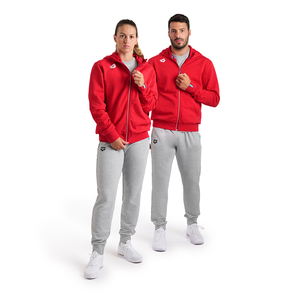 Arena Hooded Jacket - Red