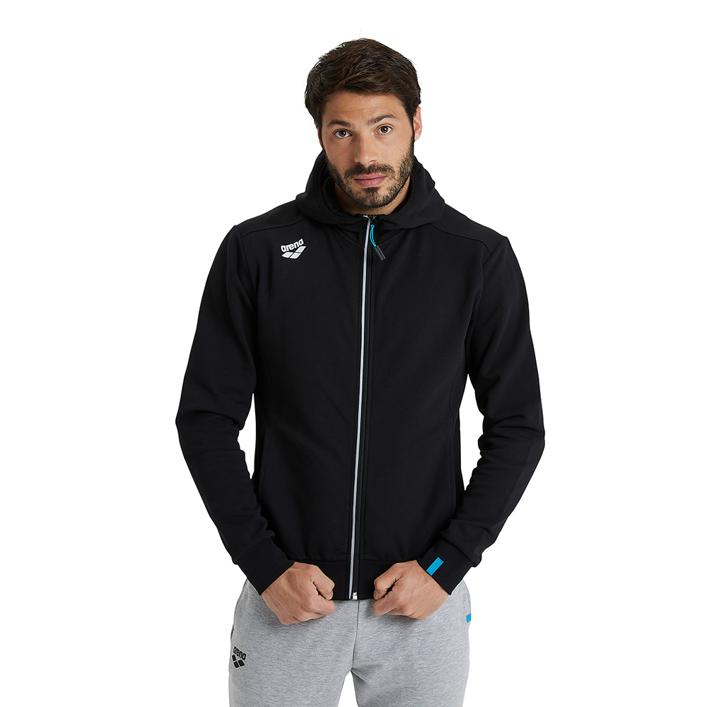 Arena Hooded Jacket - Black