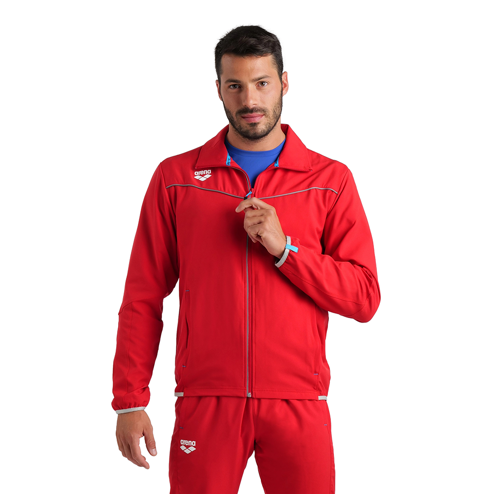 Arena Team Jacket Panel - Red
