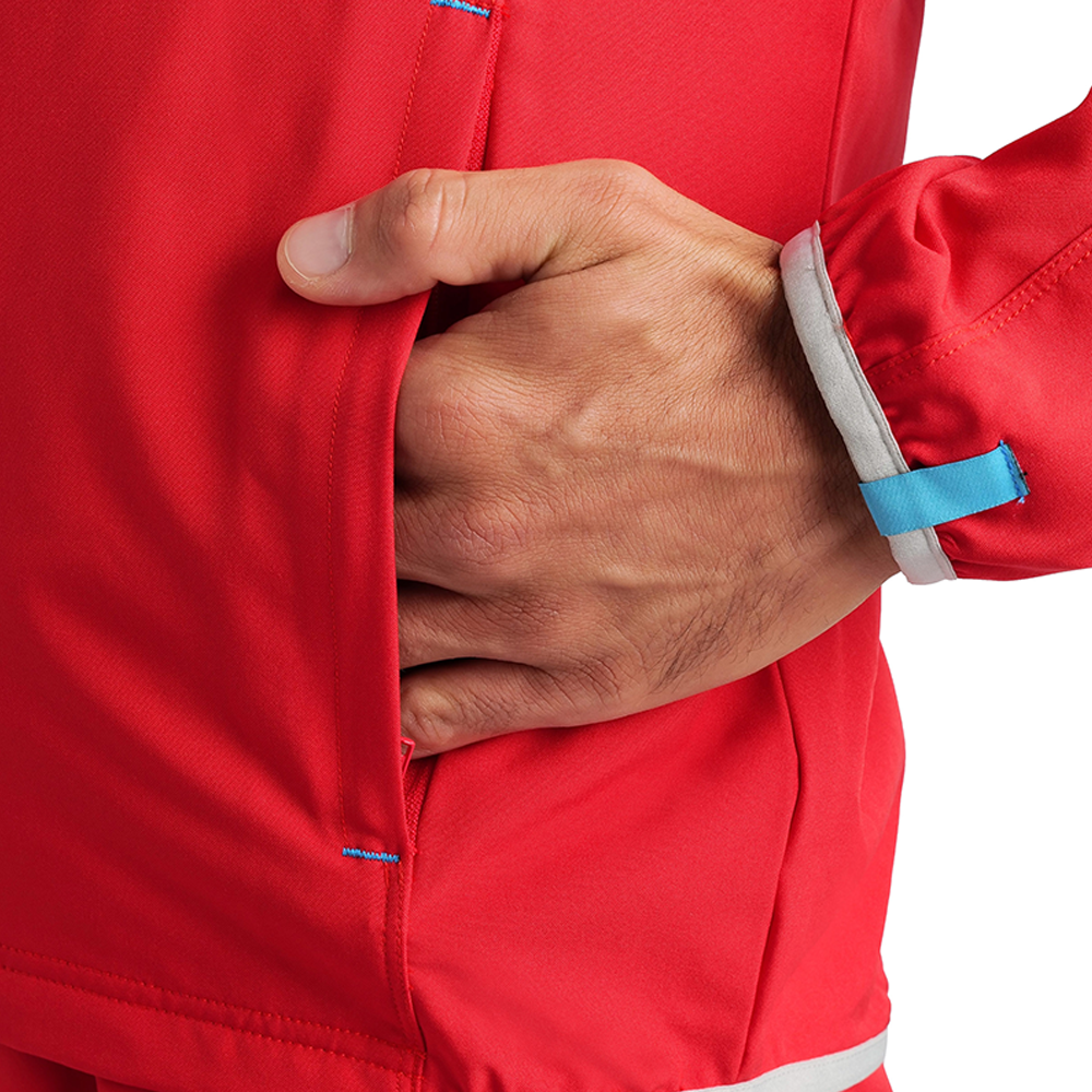 Arena Team Jacket Panel - Red
