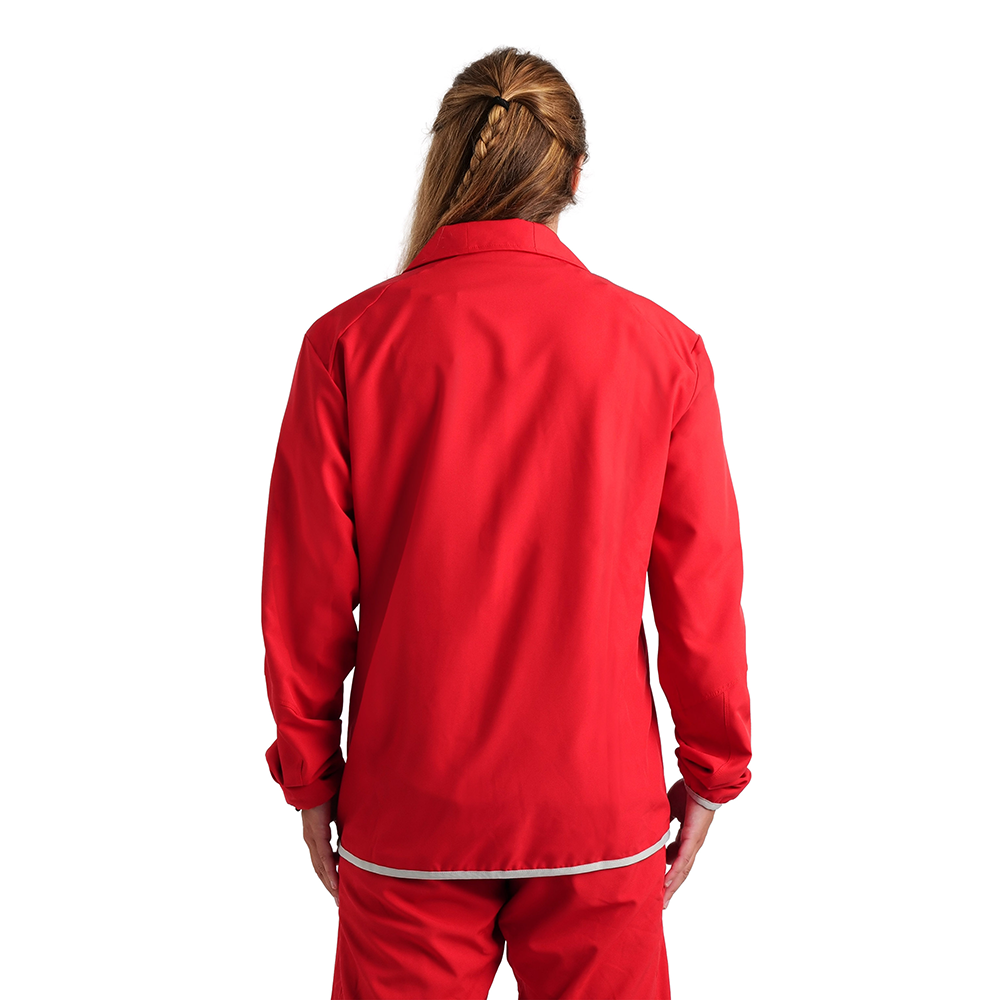 Arena Team Jacket Panel - Red