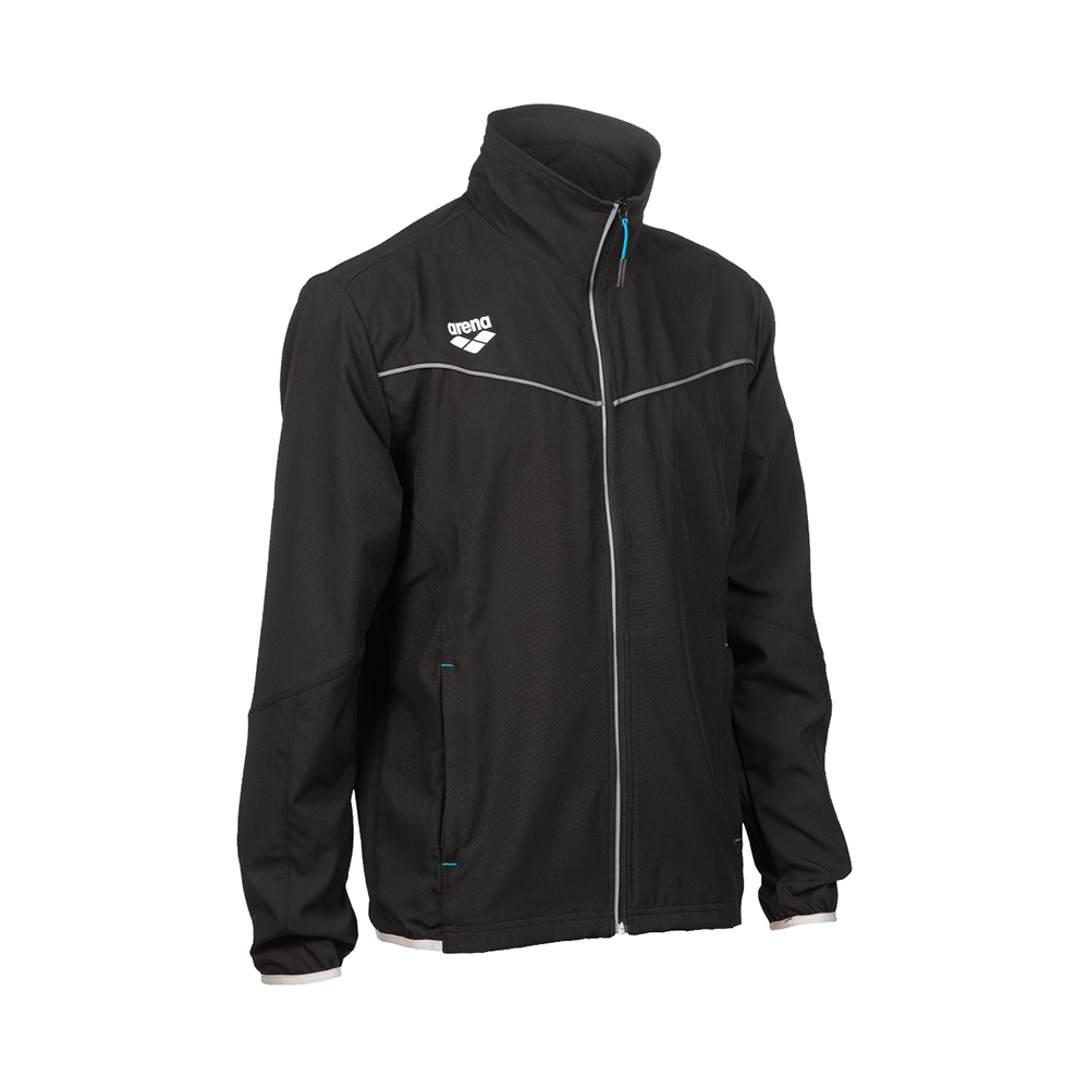 Arena Team Jacket Panel - Black