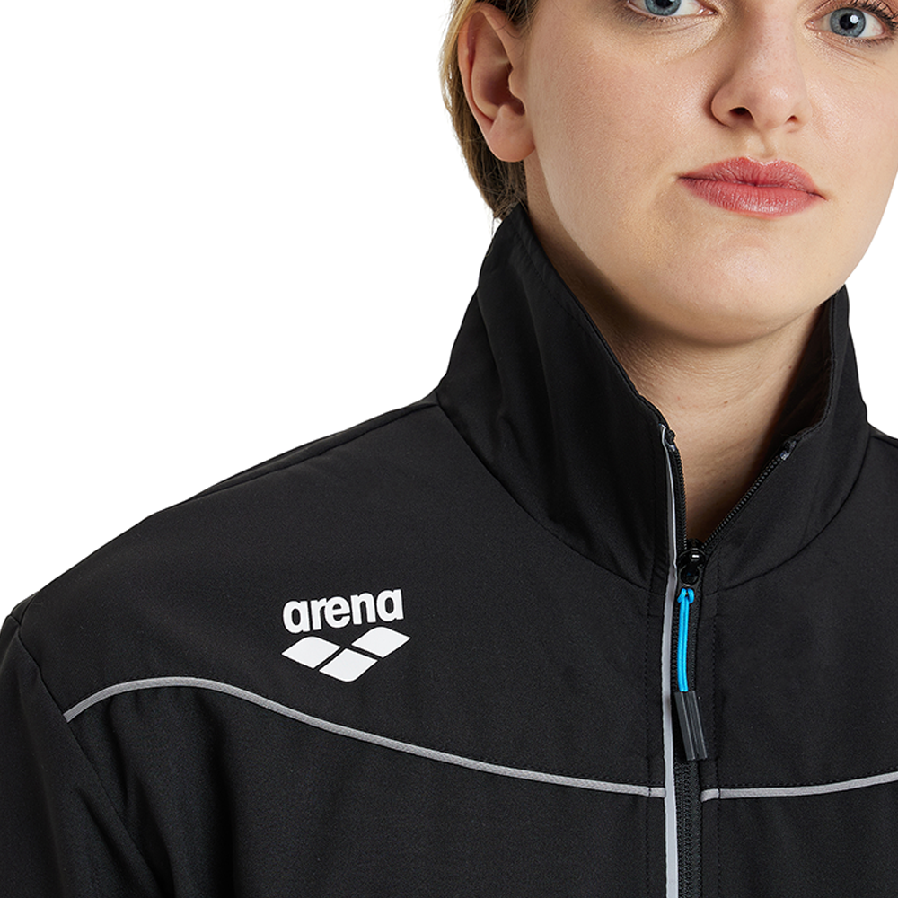 Arena Team Jacket Panel - Black