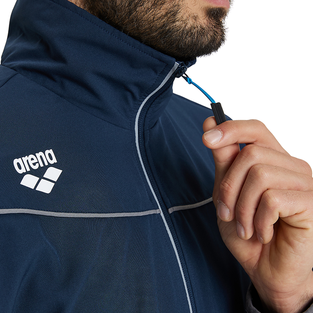 Arena Team Jacket Panel - Navy