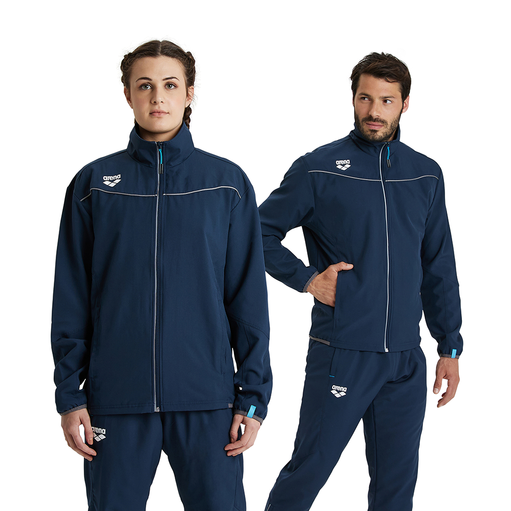 Arena Team Jacket Panel - Navy