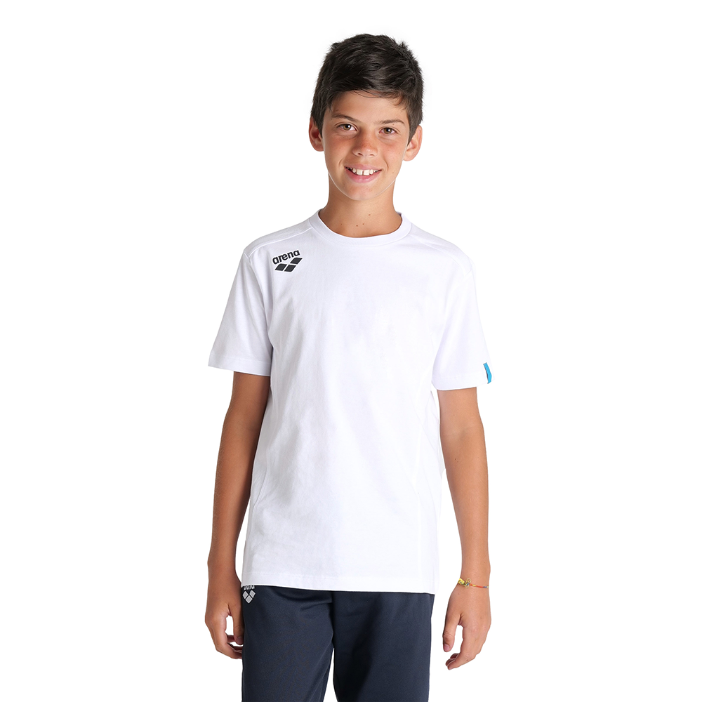 Arena Panel Junior T-Shirt - White
