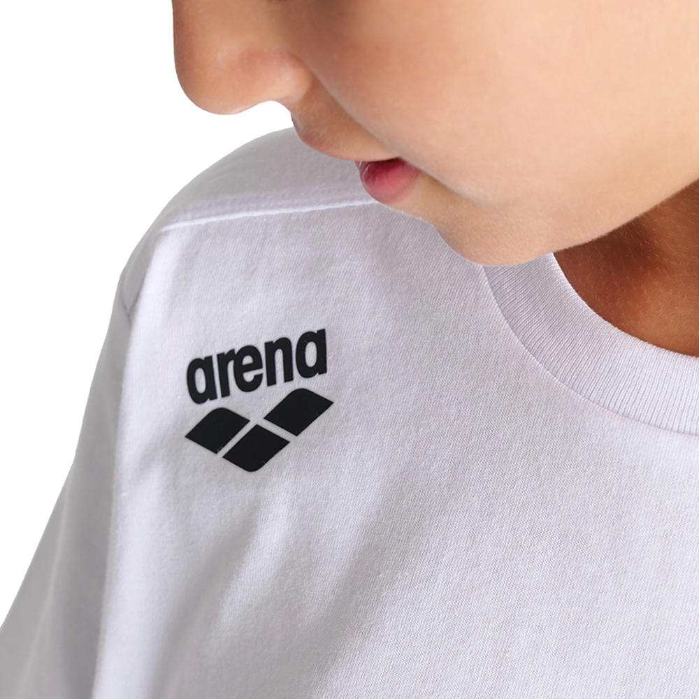 Arena Panel Junior T-Shirt - White