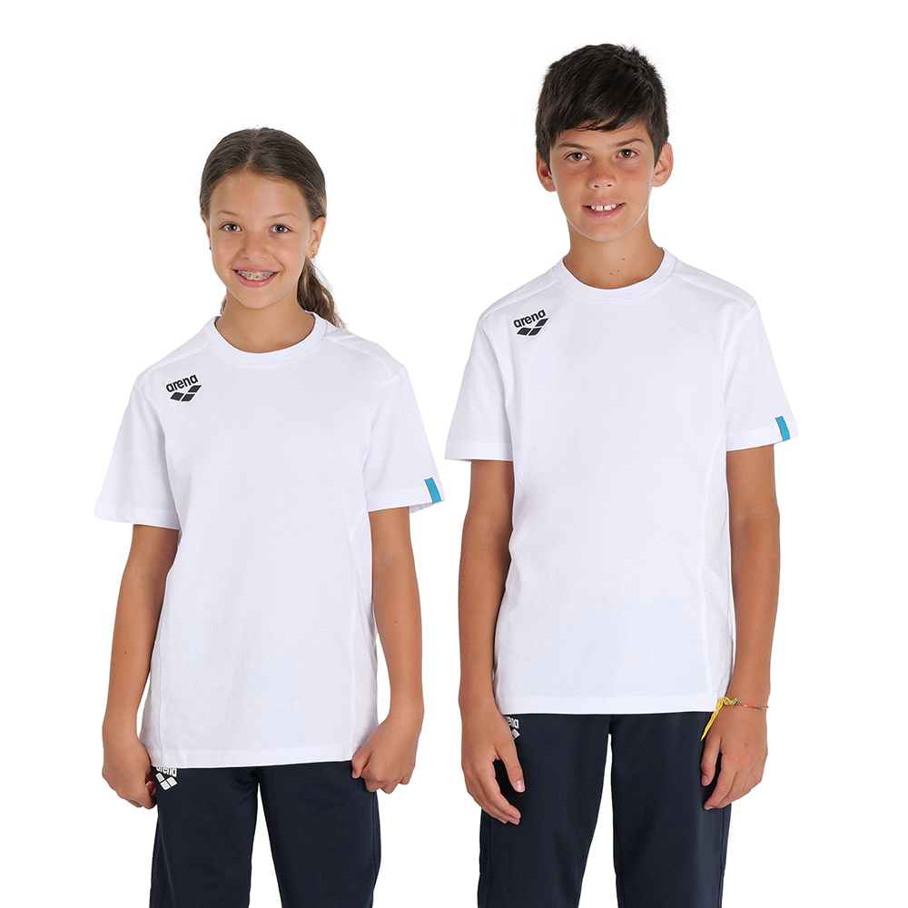 Arena Panel Junior T-Shirt - White